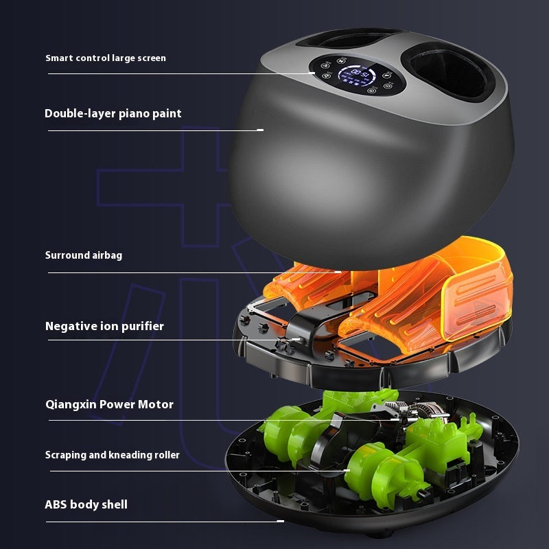 Electric Foot Massager — Airbag Kneading & Heat Therapy Machine
