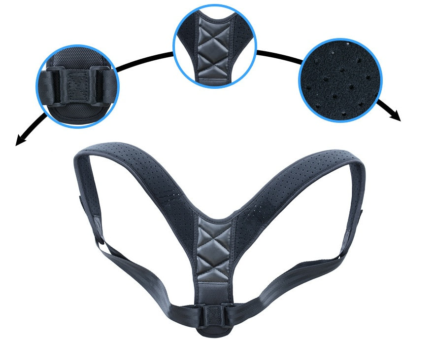 Posture Corrector Brace — Adjustable Back & Shoulder Support