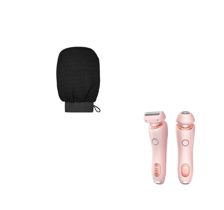 2-in-1 Women's Electric Shaver & Epilator — USB Rechargeable, IPX7 Waterproof
