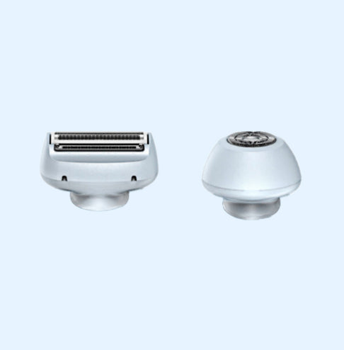 2-in-1 Women's Electric Shaver & Epilator — USB Rechargeable, IPX7 Waterproof