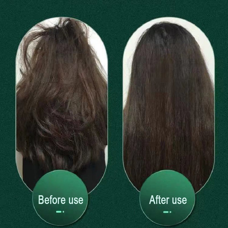 2-in-1 Hair Straightener & Curling Comb — Negative Ion Ceramic Electric Brush